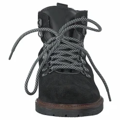 Bianco Biacarrick Suede Boot Black Svart