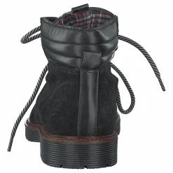 Bianco Biacarrick Suede Boot Black Svart