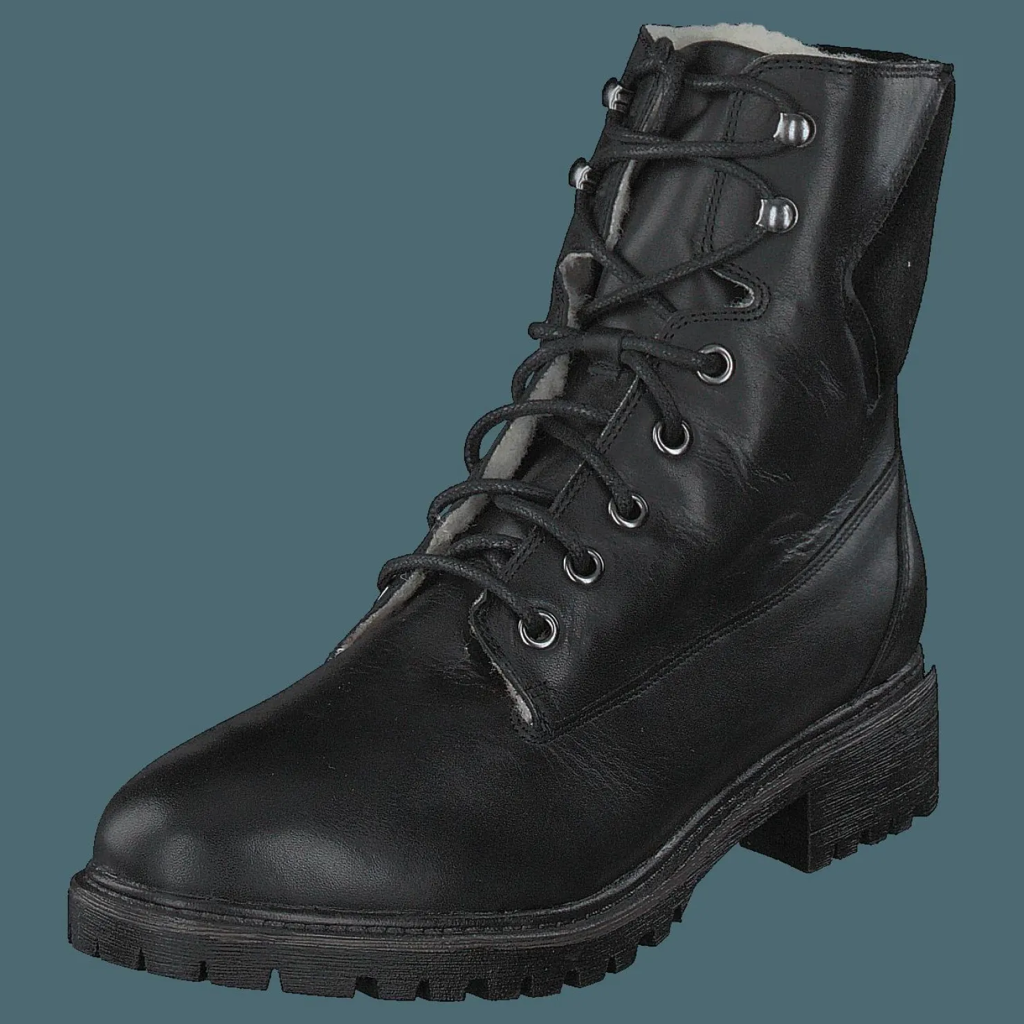 Bianco Biacheryl Winter Warm Boot Black Svart Best