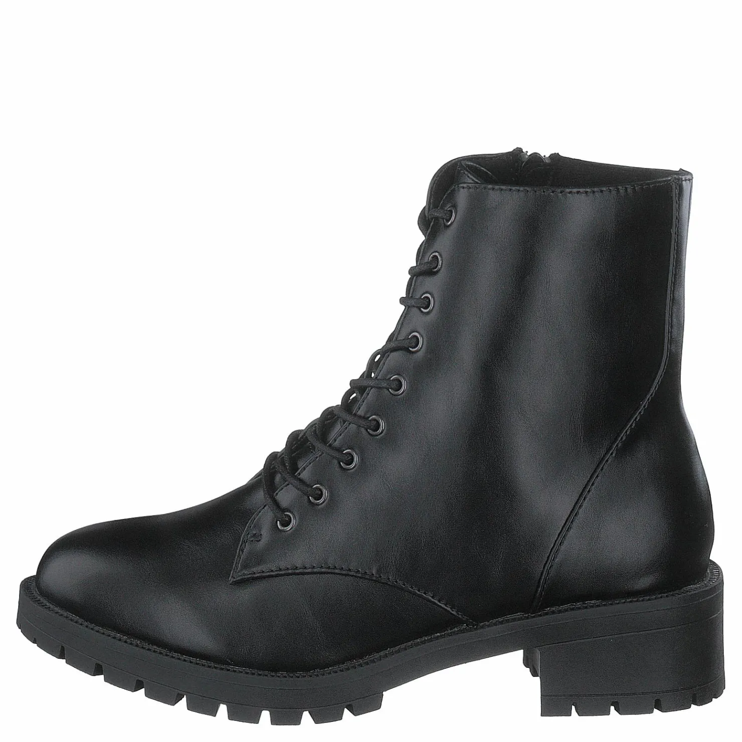 Bianco Biaclaire Laced-up Boot Black Svart Online
