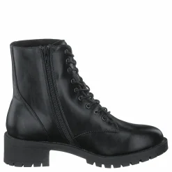 Bianco Biaclaire Laced-up Boot Black Svart Online