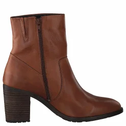Bianco Biacofia Leather Boot Cognac Brun New