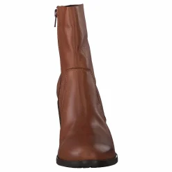 Bianco Biacofia Leather Boot Cognac Brun New