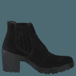 Bianco Biacorvina Suede Boot Black Svart Hot