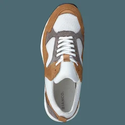 Bianco Biadakota Suede Sneaker 221 Medium Brown Grå och Brun Discount