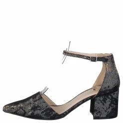 Bianco Biadivived Pump Navy Blue Blå Sale
