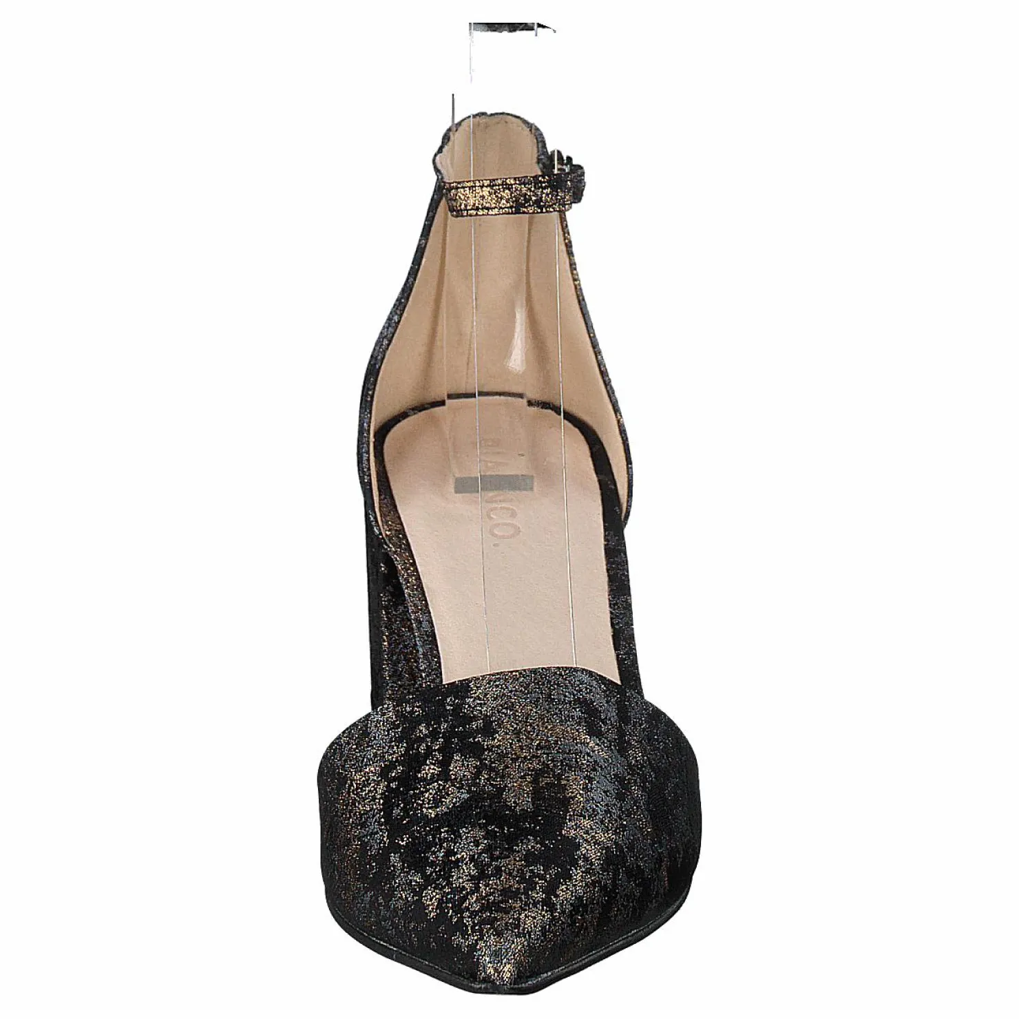 Bianco Biadivived Pump Navy Blue Blå Sale
