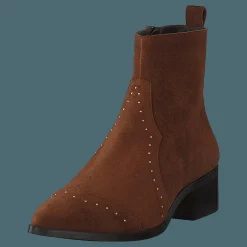 Bianco Biadora Western Ankle Boot Cognac 1 Brun Hot