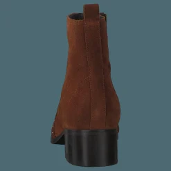 Bianco Biadora Western Ankle Boot Cognac 1 Brun Hot