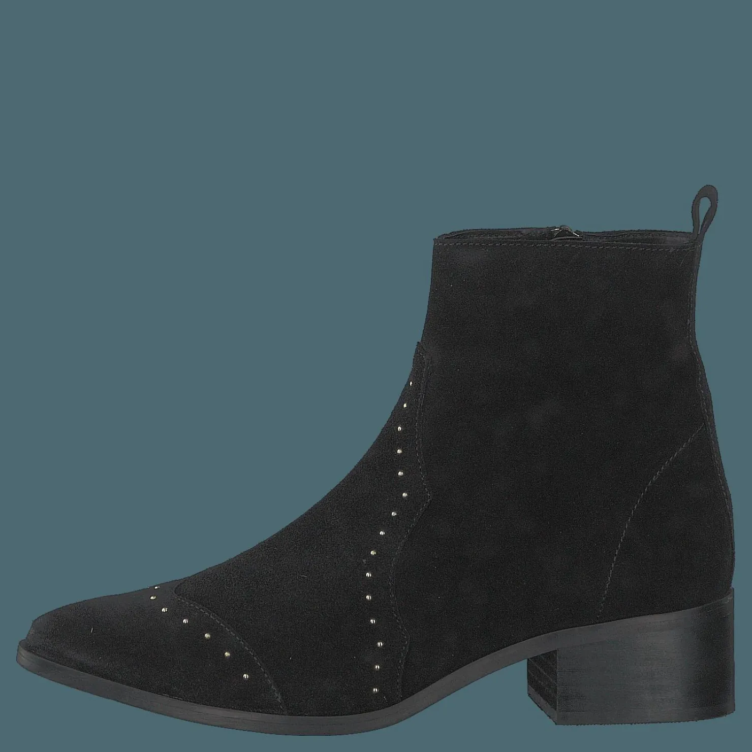 Bianco Biadora Western Ankle Boot Black 1 Svart Outlet