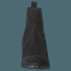 Bianco Biadora Western Ankle Boot Black 1 Svart Outlet