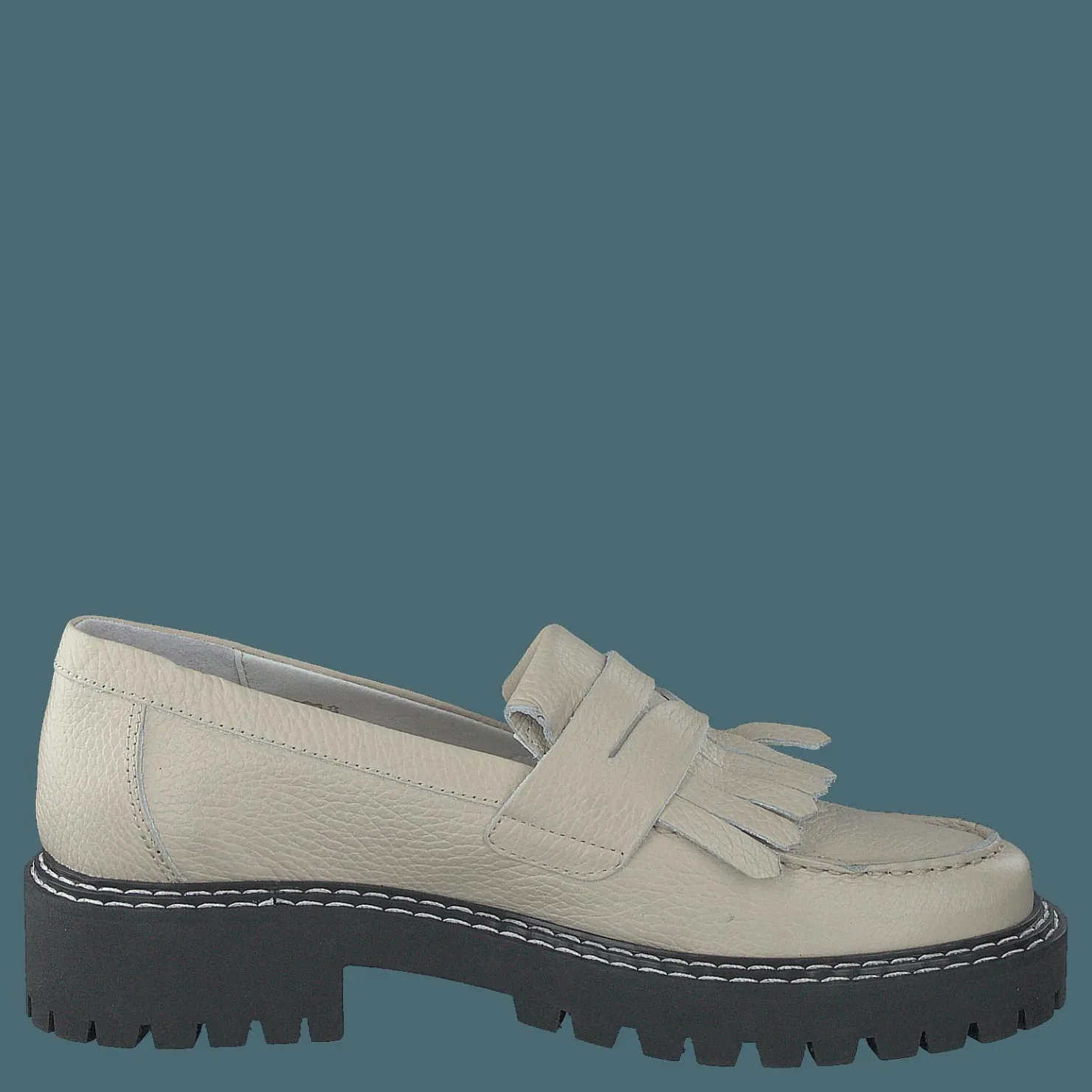 Bianco Biagunna Tassel Loafer Dollaro Beige Sale