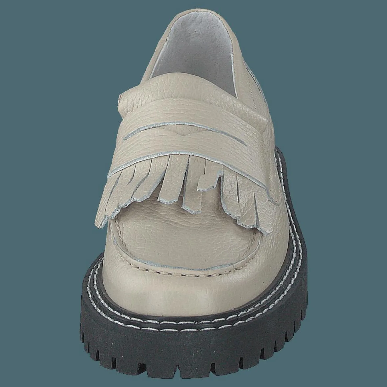 Bianco Biagunna Tassel Loafer Dollaro Beige Sale