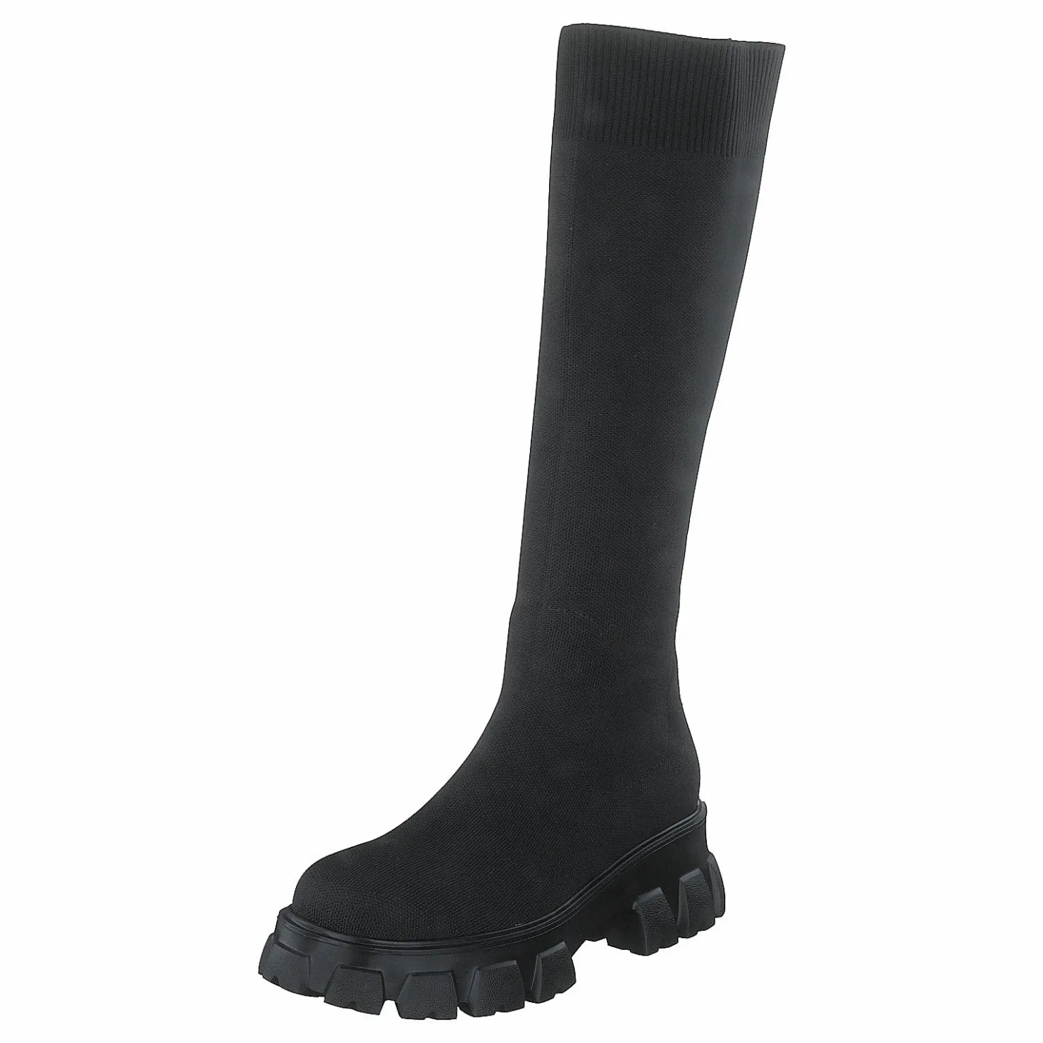 Bianco Biaprima Knee High Sock Boot K Black Svart Outlet
