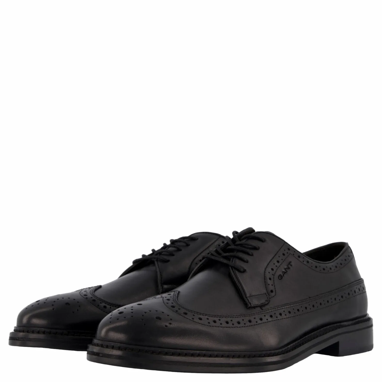 Gant Bidford Low Lace Shoe Black Svart Clearance
