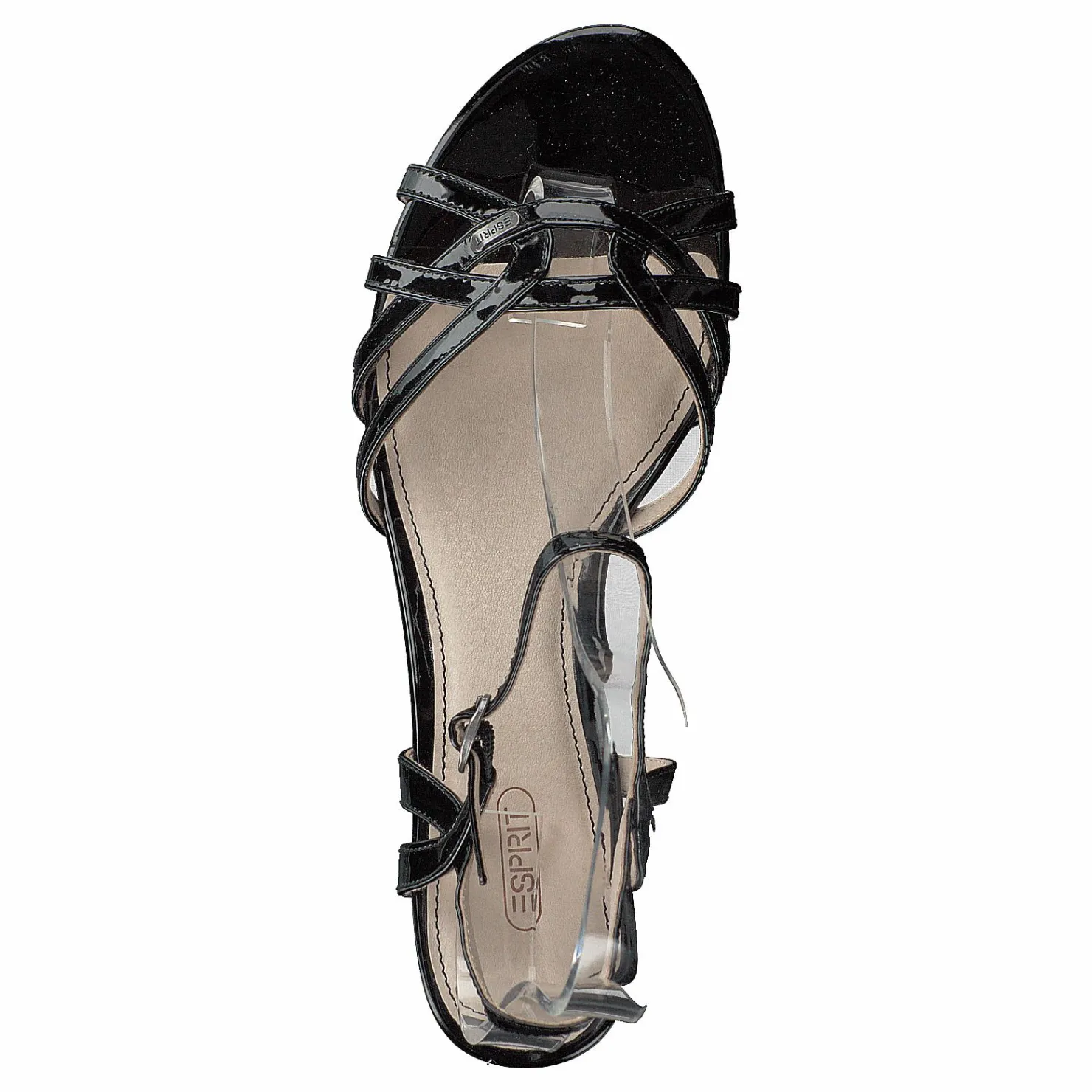 Esprit Birk Sandal Black Grå Best