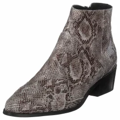 Bianco Bismil Western Leather Boot 610 - Snake Grå