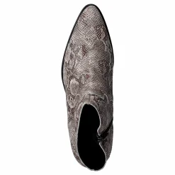 Bianco Bismil Western Leather Boot 610 - Snake Grå
