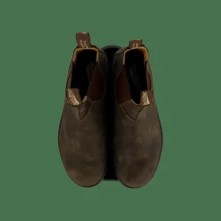 Blundstone BL 585 Classics Chelsea Boot Rustic Brown Brun och Grön Online