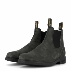 Blundstone BL 1308 Dress Chiseled Toe Boot Rustic Black Svart New