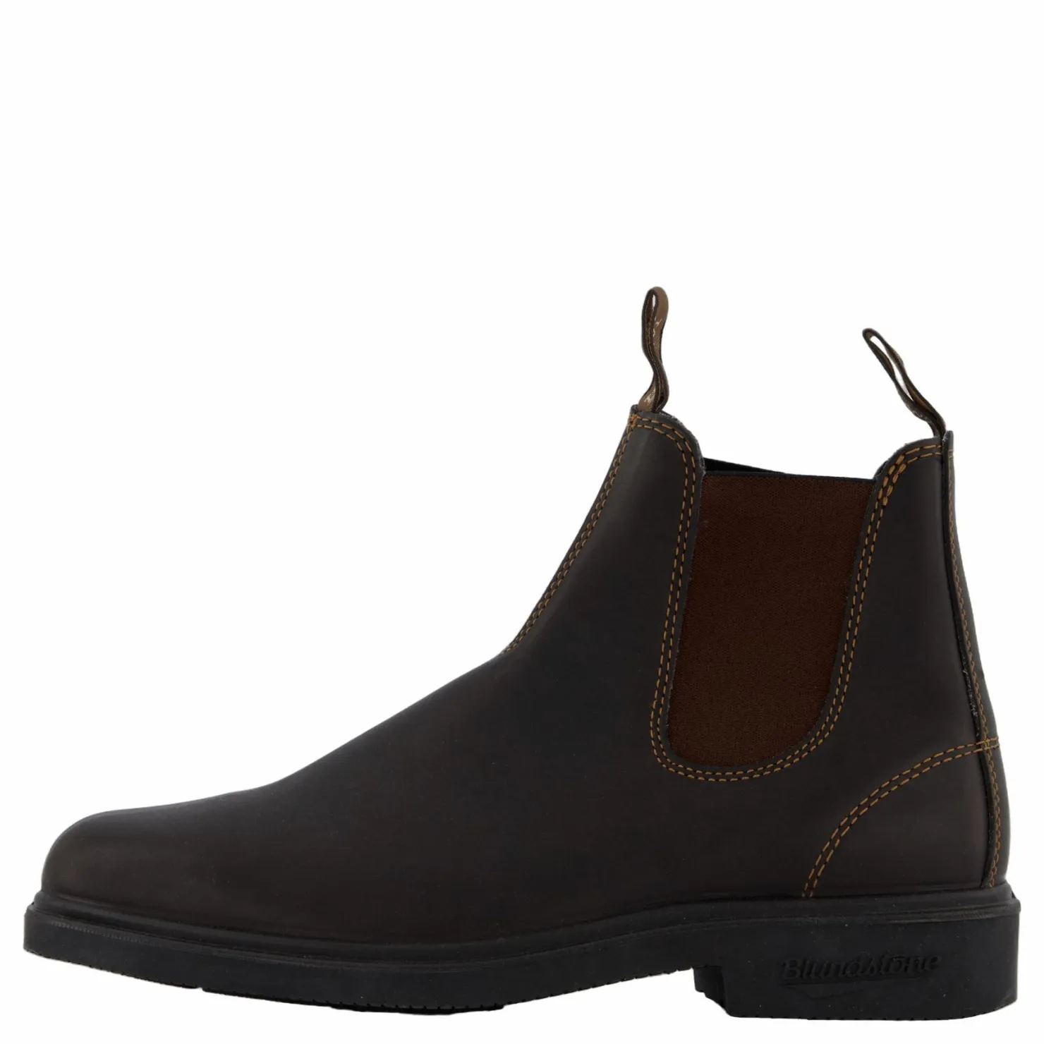 Blundstone BL 062 Dress Chiseled Toe Boot Stout Brown Brun Outlet