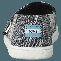 Toms Black Cabana Stripe Grey Grå Best