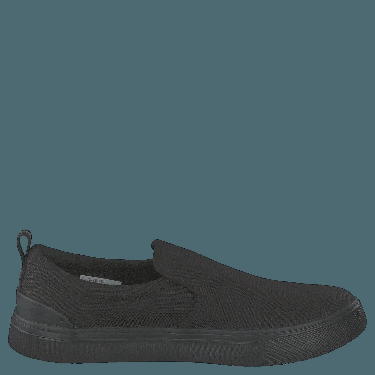 Toms Black Heritage Canvas Black Svart