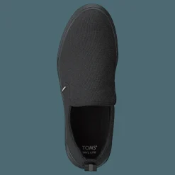 Toms Black Heritage Canvas Black Svart