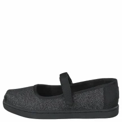 Toms Black Iridescent Glm Tn M Jane Black Svart Clearance