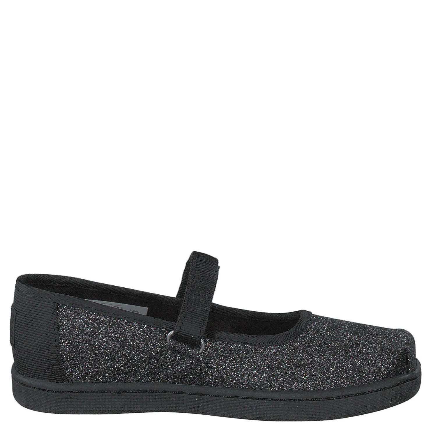 Toms Black Iridescent Glm Tn M Jane Black Svart Clearance