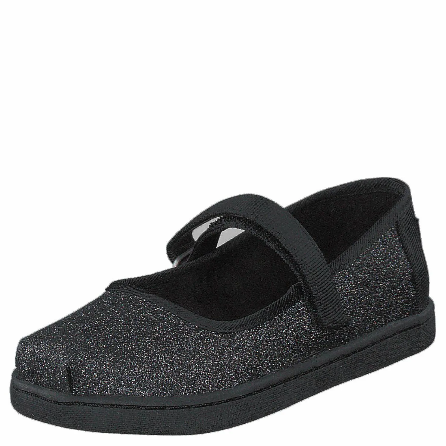 Toms Black Iridescent Glm Tn M Jane Black Svart Clearance