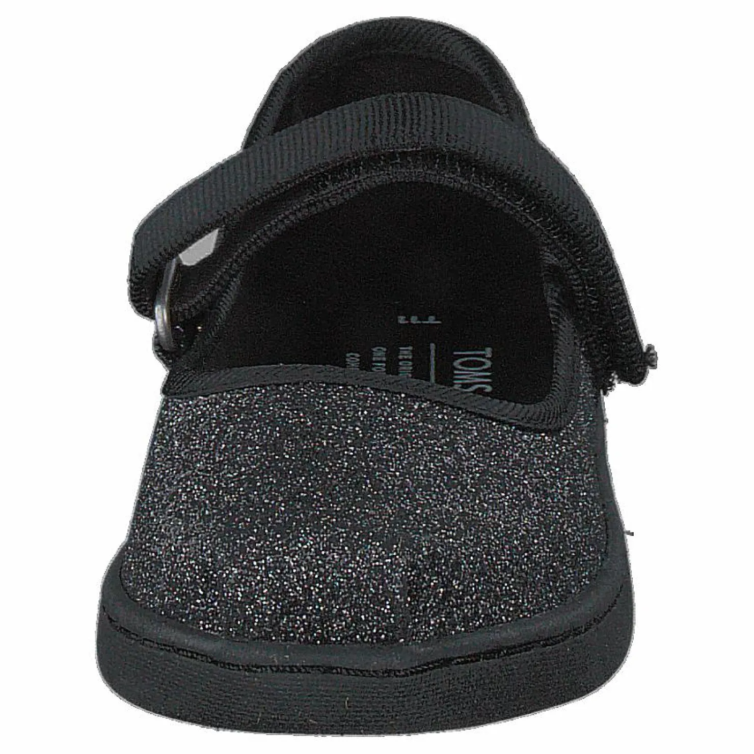 Toms Black Iridescent Glm Tn M Jane Black Svart Clearance