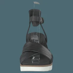 MJUS Black Sandal Tapasita Nero Grå Sale