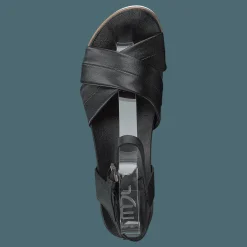 MJUS Black Sandal Tapasita Nero Grå Sale
