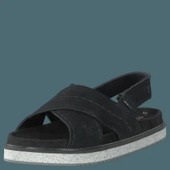 Toms Black Suede Black Svart Hot