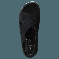 Toms Black Suede Black Svart Hot