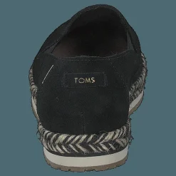 Toms Black Suede Wm Palma Esp Ss 20 Black Svart
