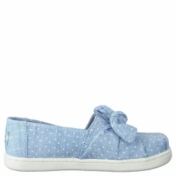 Toms Bliss Speckled Chambray Dots Light Blue Blå New