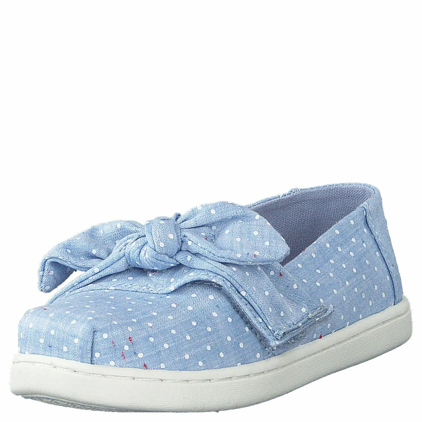 Toms Bliss Speckled Chambray Dots Light Blue Blå New