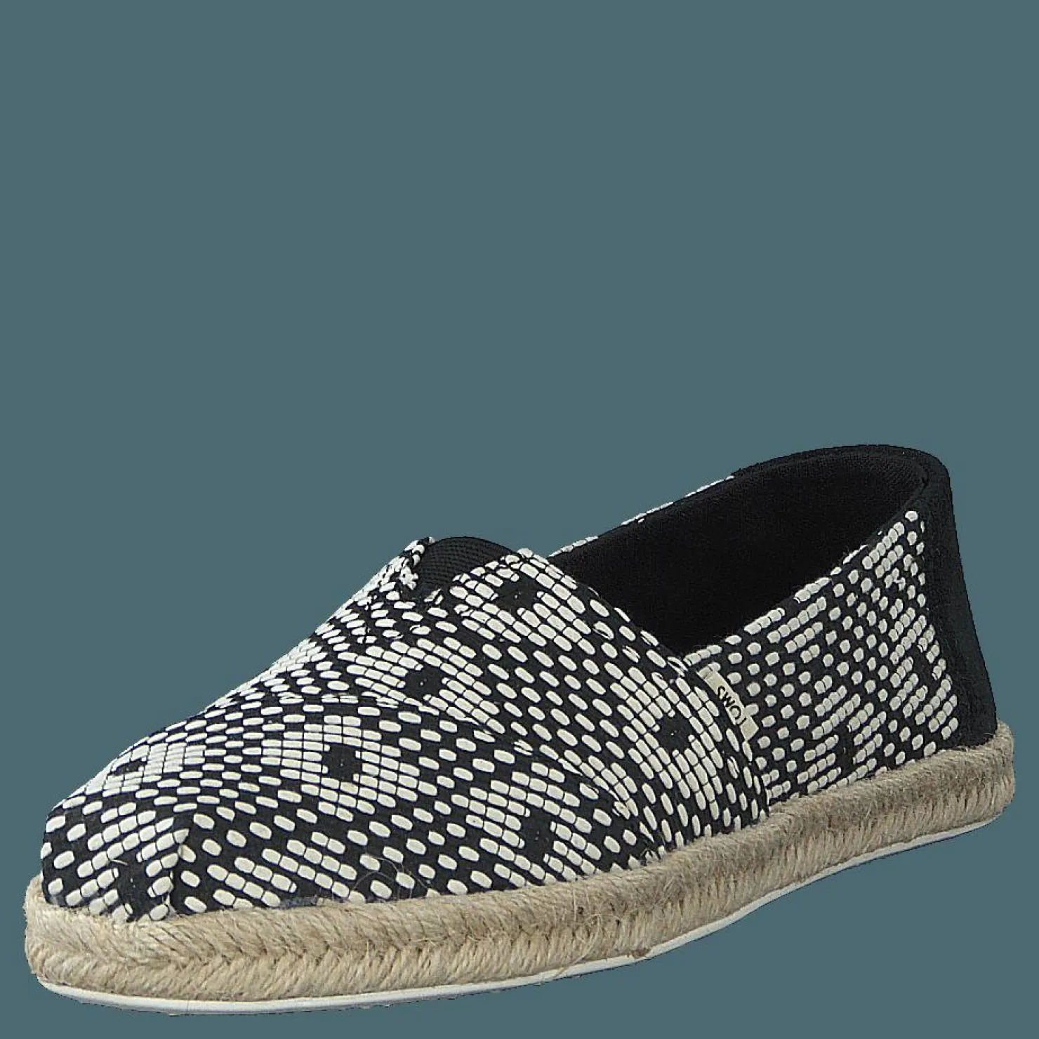 Toms Blk Geo Dmnd Wov/rop Wm Alpr E Black Beige Sale