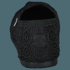 Toms Blk Moroccan Crochet Wm Alpr E 001 Black Svart Sale