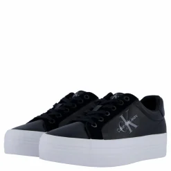 Calvin Klein Bold Vulc Flatf Low Mix Ml Mtr Black/white Svart Discount