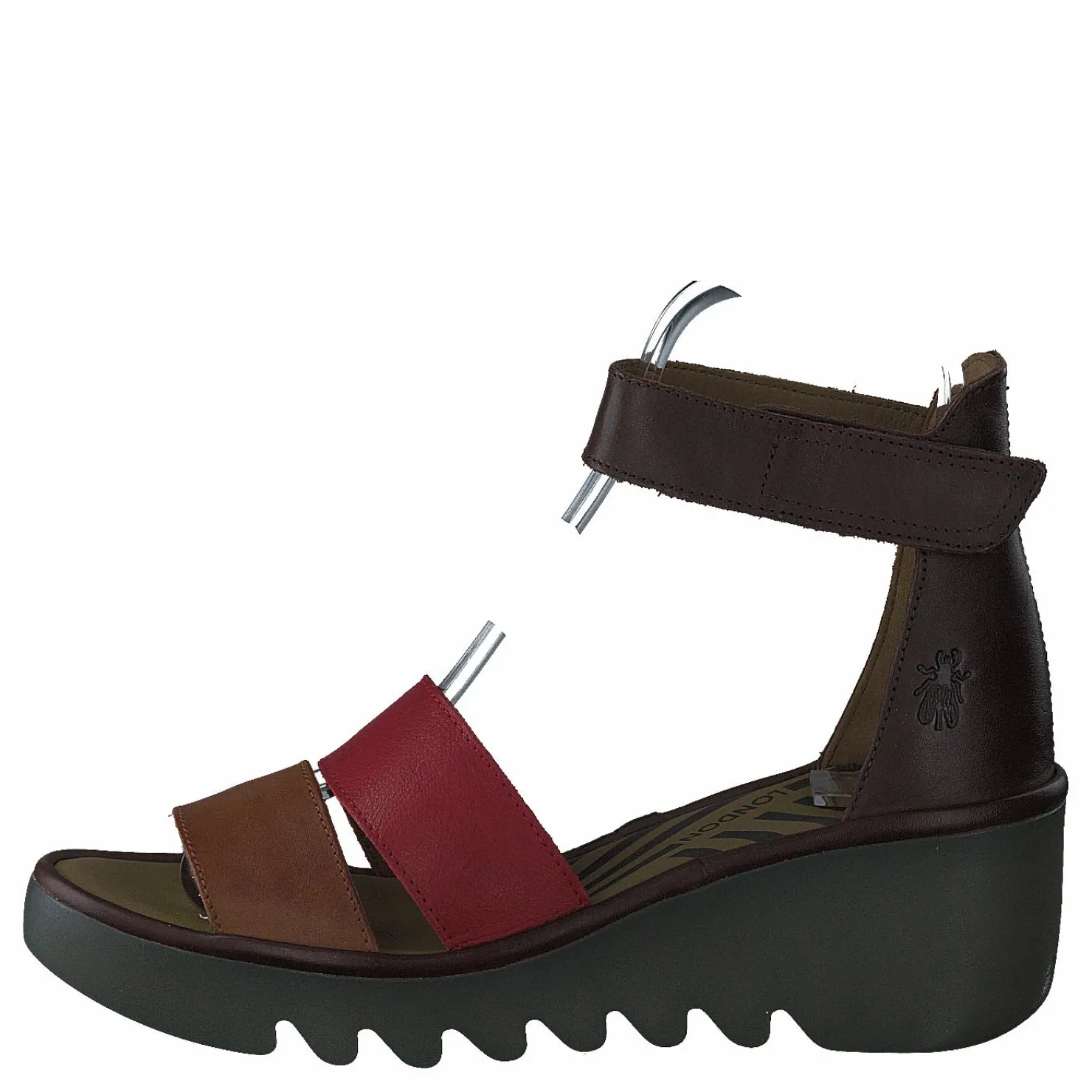 Fly London Bono290fly Tan/cherry Red/brown Brun och Svart Discount