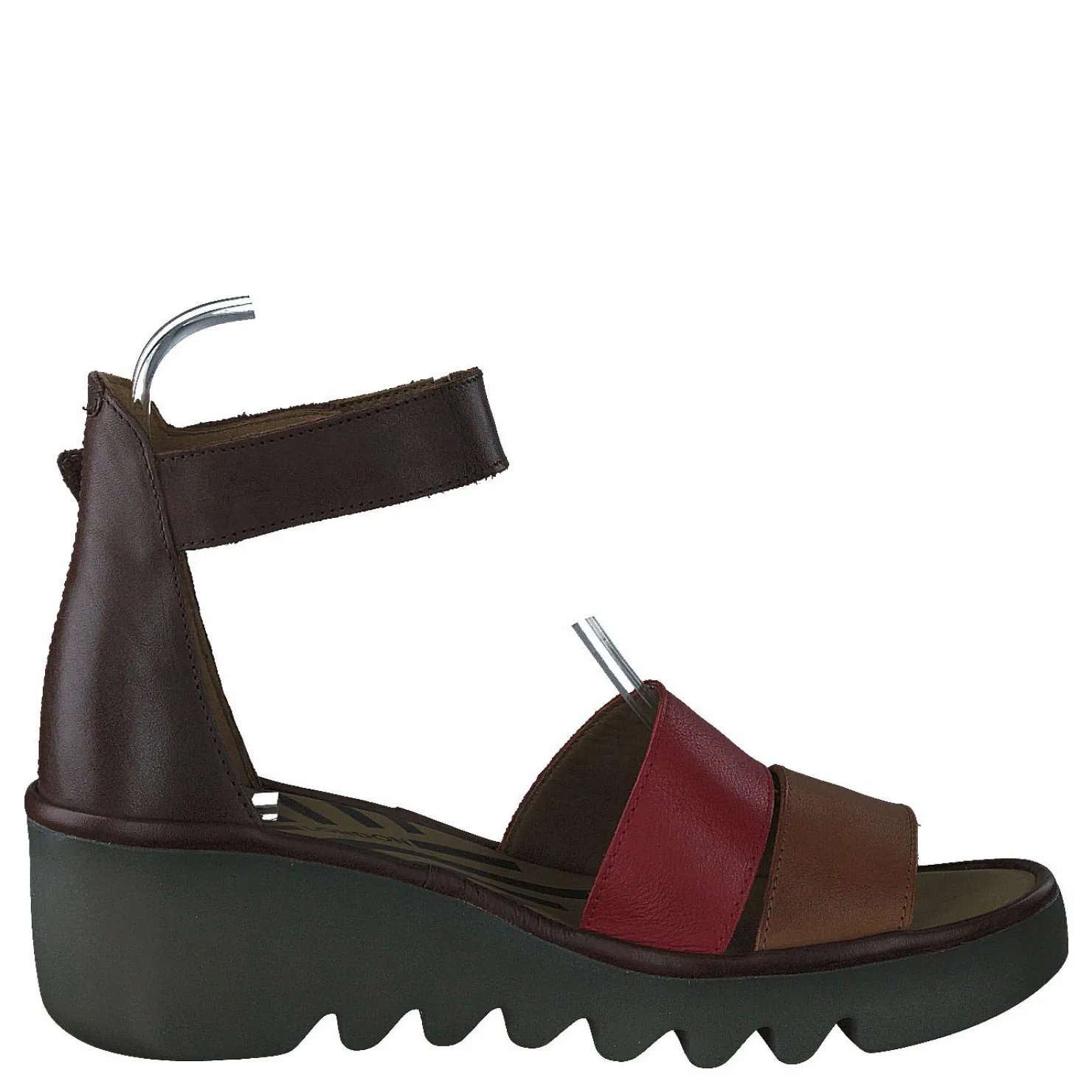 Fly London Bono290fly Tan/cherry Red/brown Brun och Svart Discount