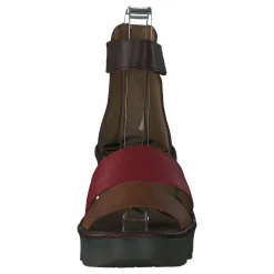 Fly London Bono290fly Tan/cherry Red/brown Brun och Svart Discount