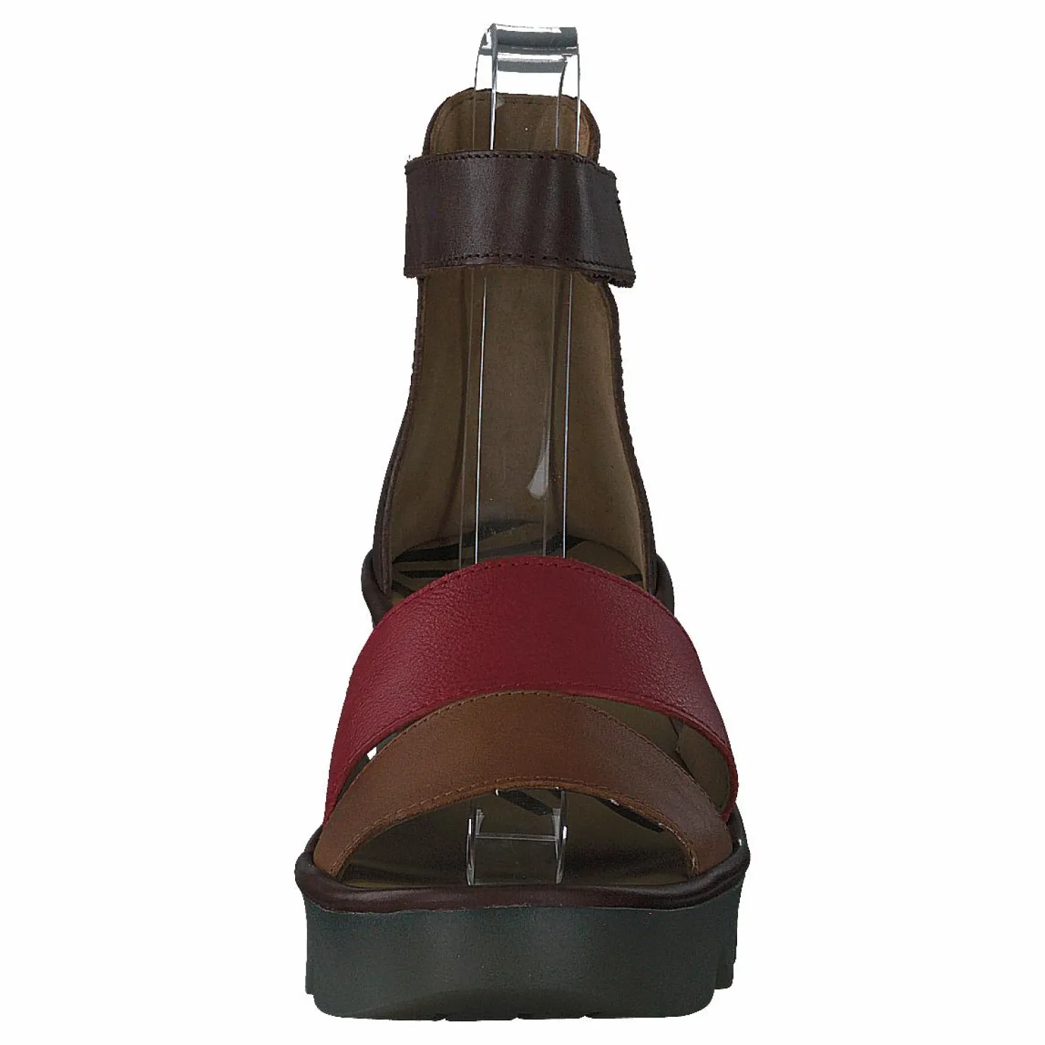 Fly London Bono290fly Tan/cherry Red/brown Brun och Svart Discount