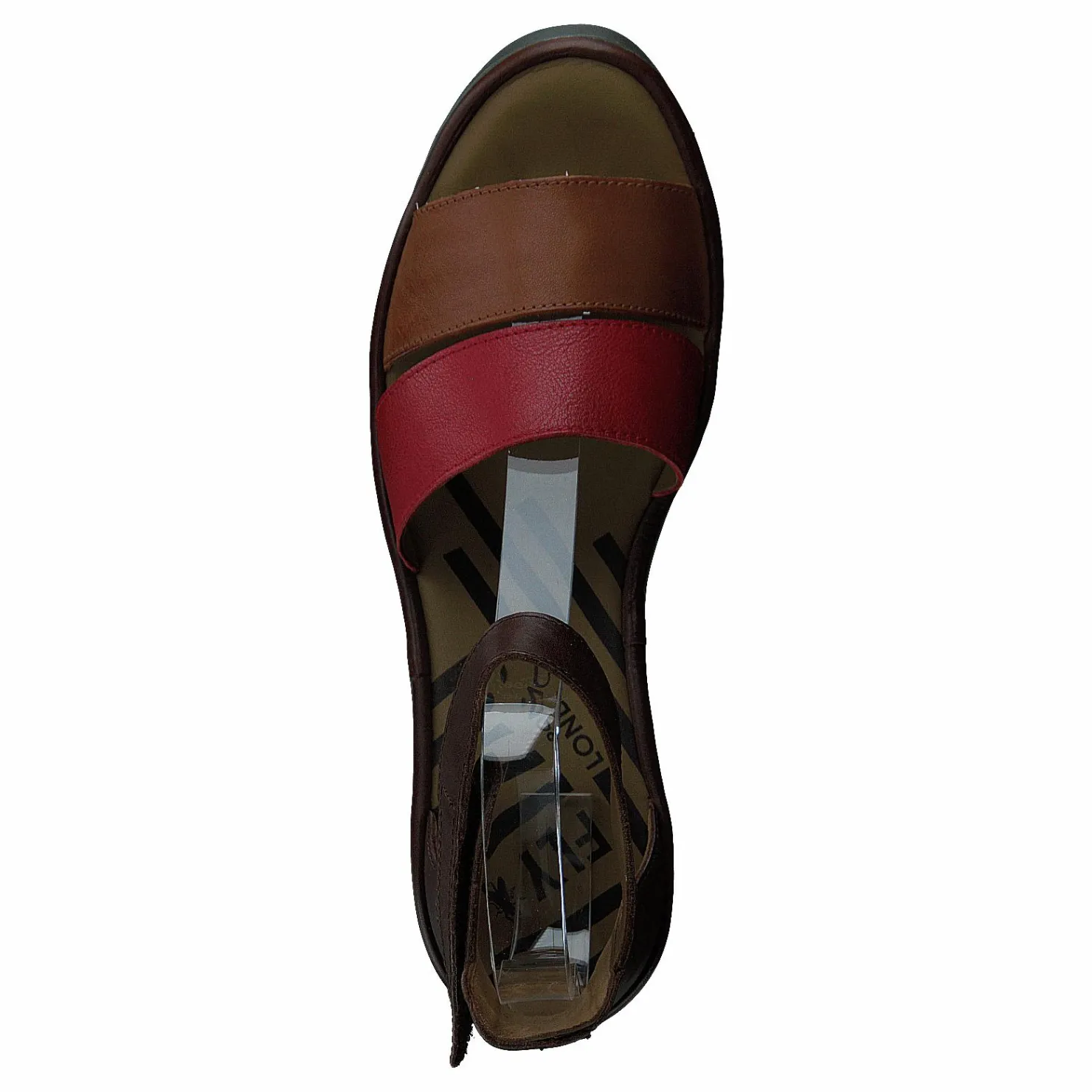 Fly London Bono290fly Tan/cherry Red/brown Brun och Svart Discount