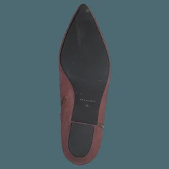 Sofie Schnoor Boot Raw Zip Suede Cher - Cherry Rosa New