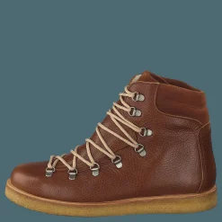 Angulus Boot With Laces And D-rings Medium Brown Brun Hot