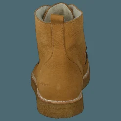 Angulus Boot With Wool Lining And Wide 2580 Camel Brun